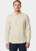 Regular-Fit Button-Down L/S Shirt in Linen