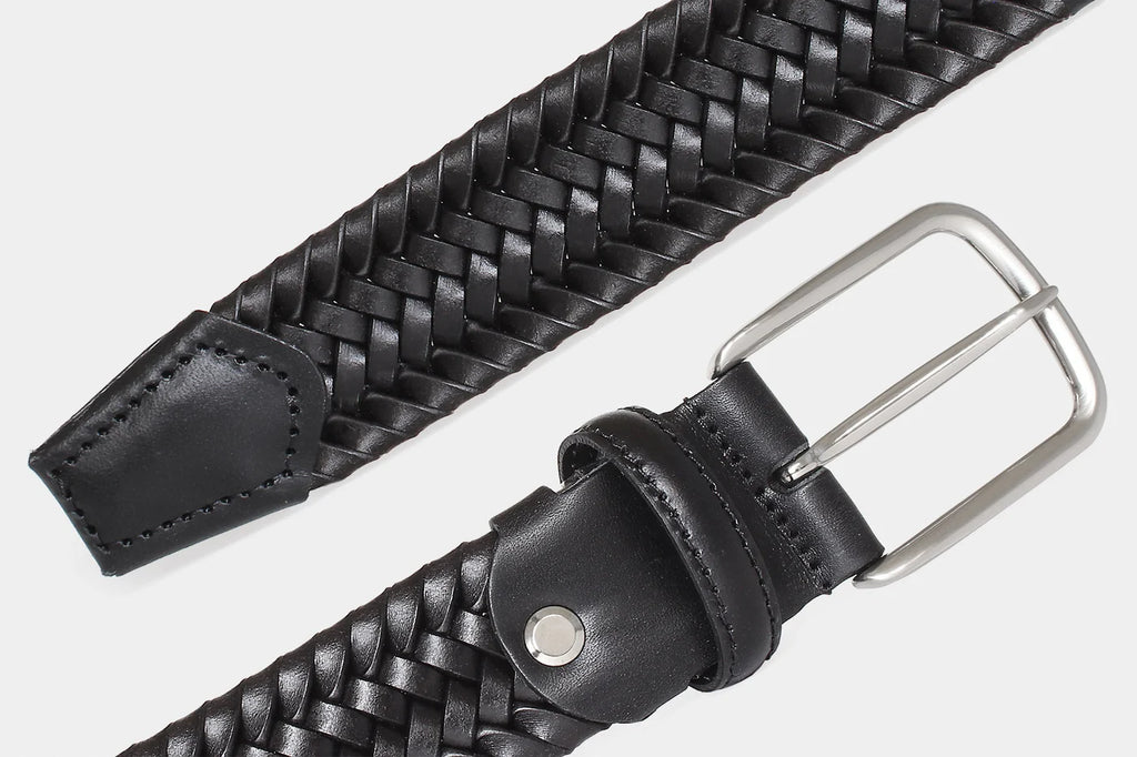 Braided leather Belts 1105