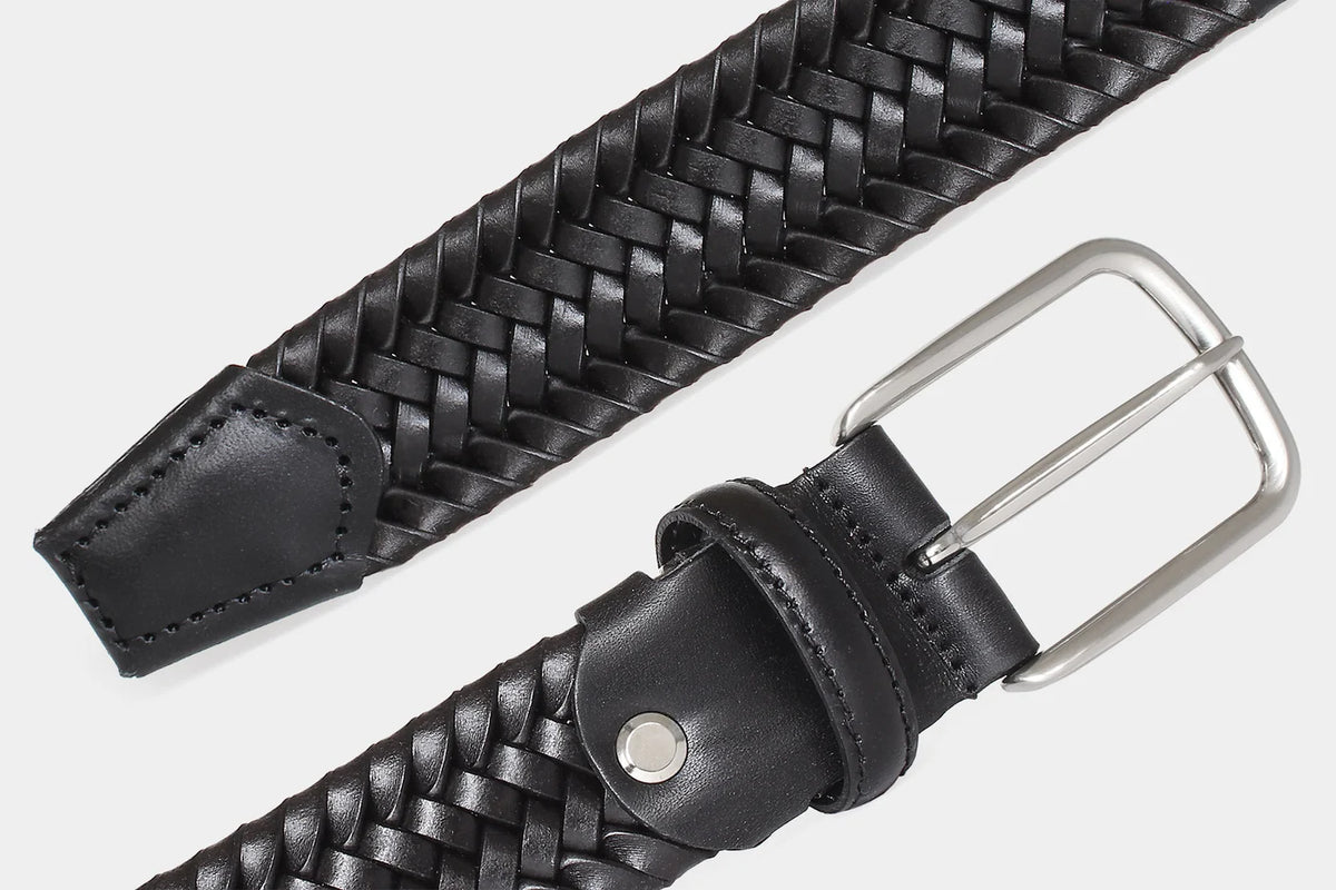 Braided leather Belts 1105