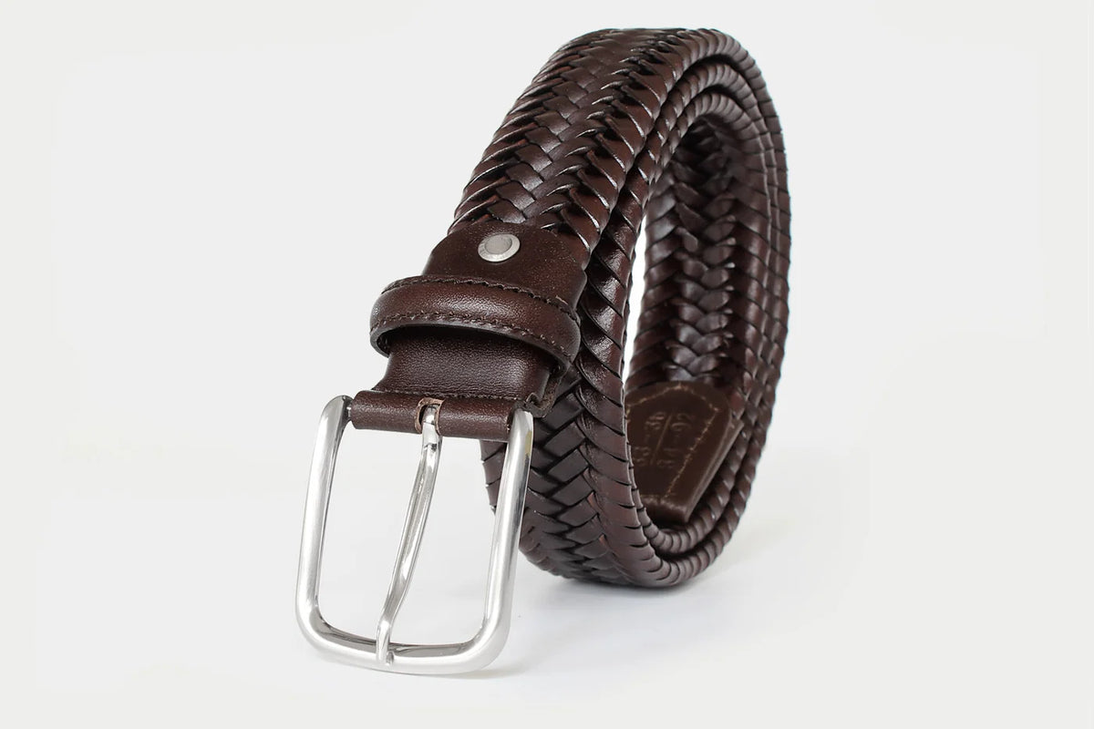 Braided leather Belts 1105