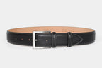Grained Leather with Contrast Stitching Belt 1319 Width 35mm