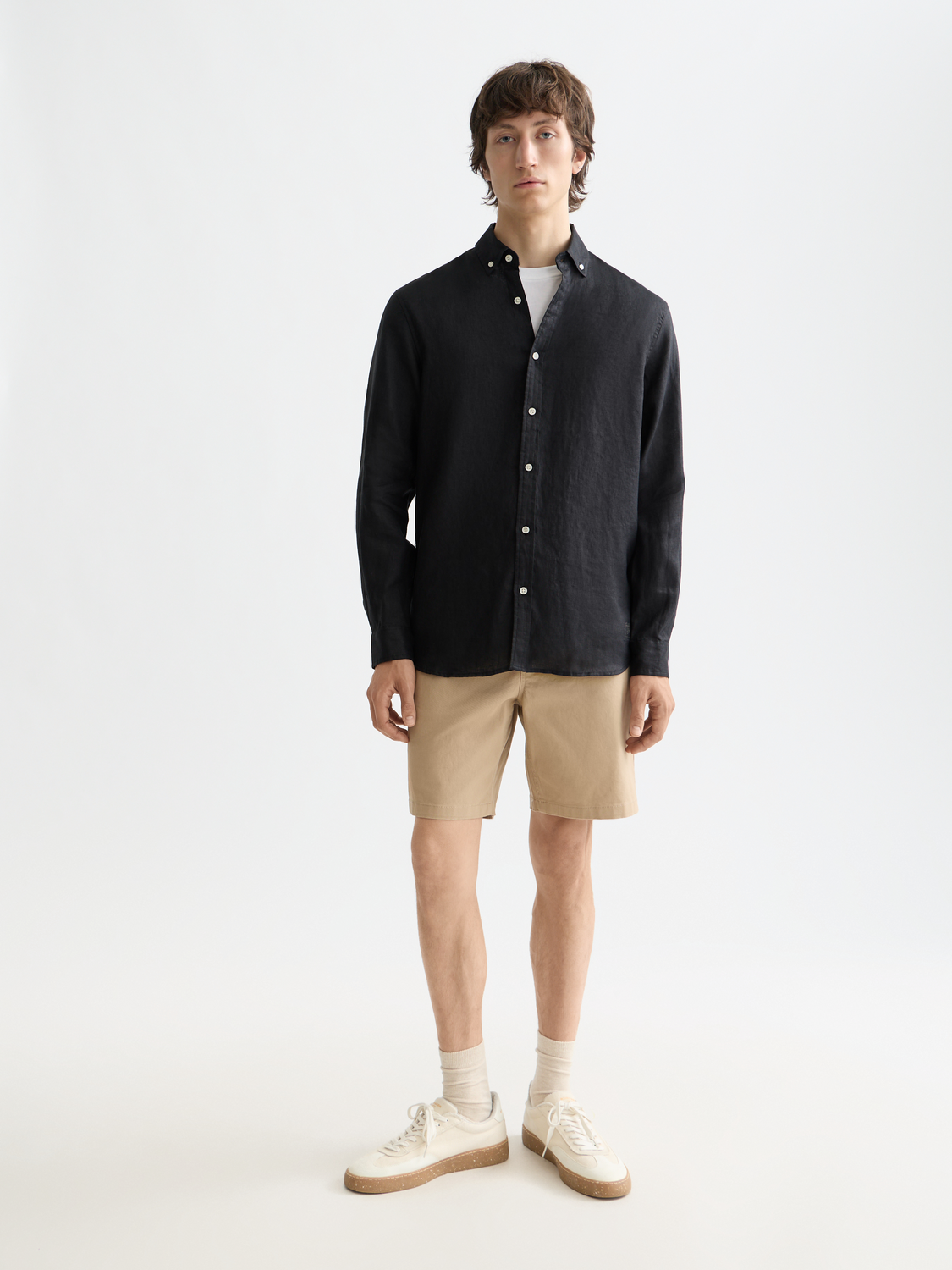 Linen Long Sleeve Shirt