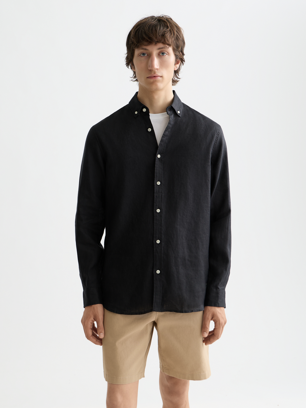 Linen Long Sleeve Shirt