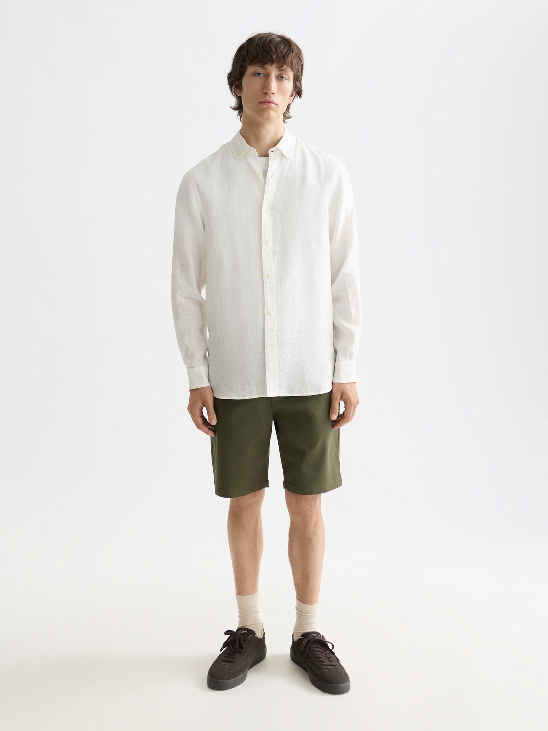 Linen Long Sleeve Shirt