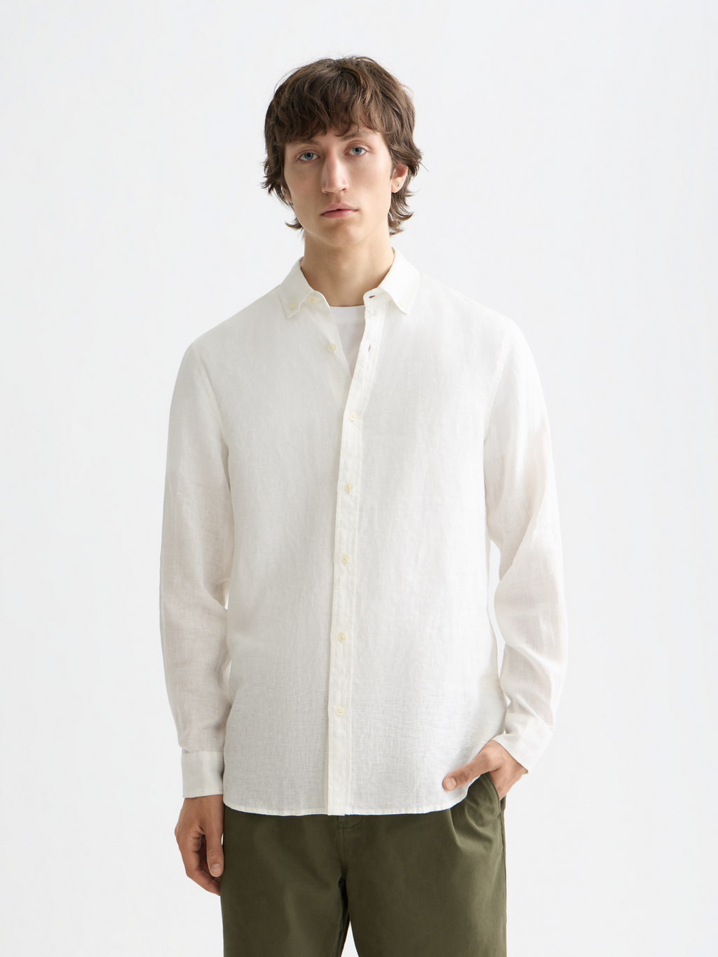 Linen Long Sleeve Shirt