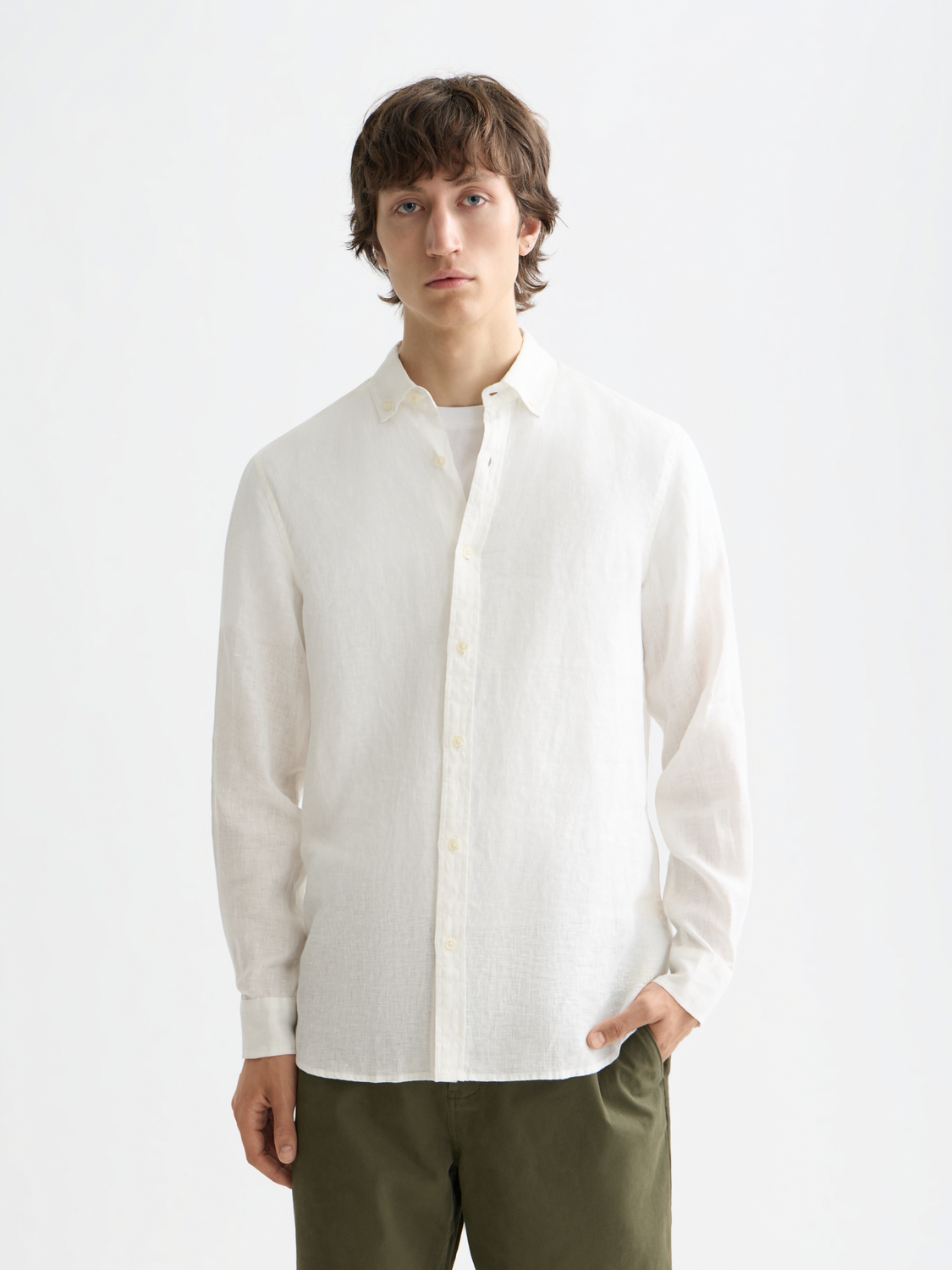 Linen Long Sleeve Shirt
