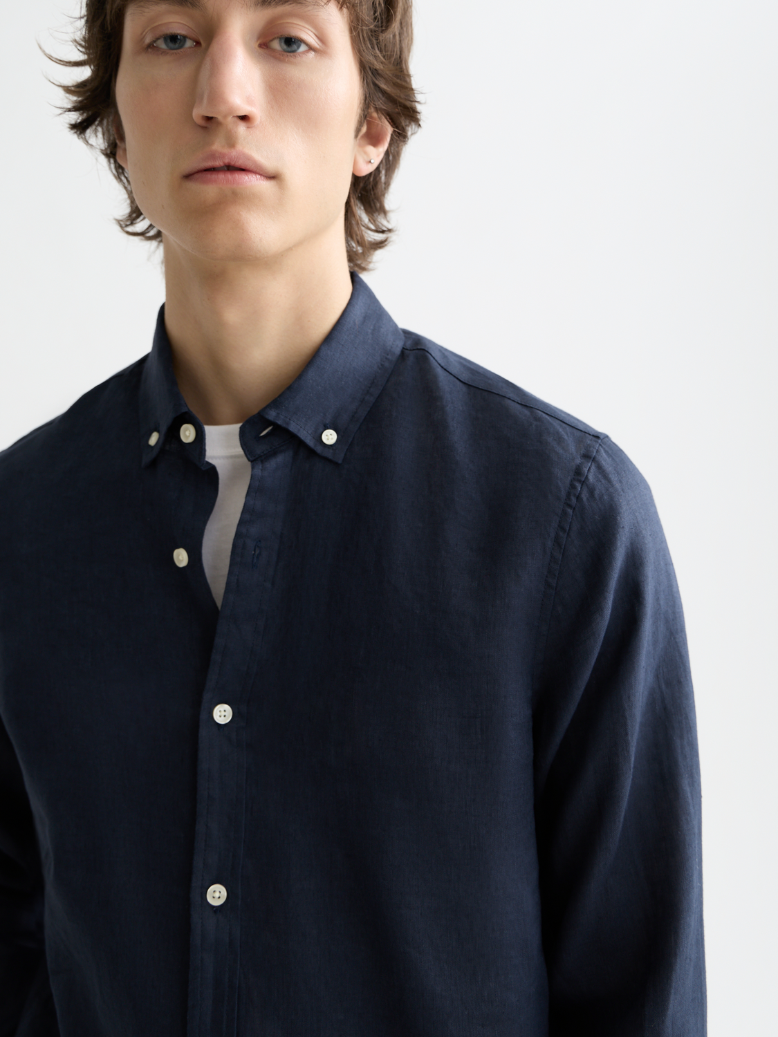 Linen Long Sleeve Shirt