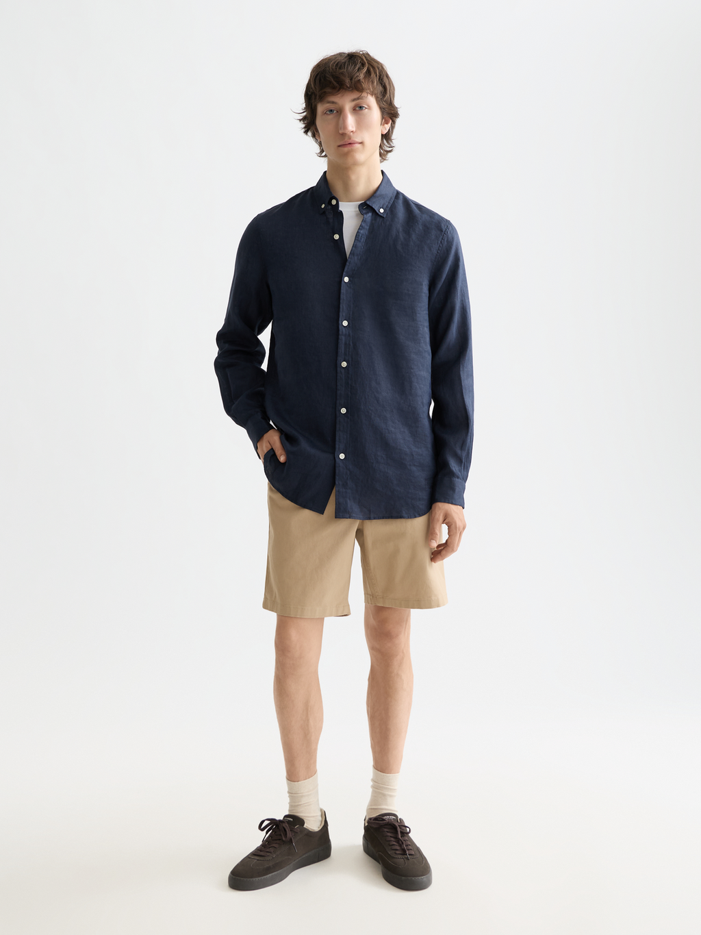 Linen Long Sleeve Shirt