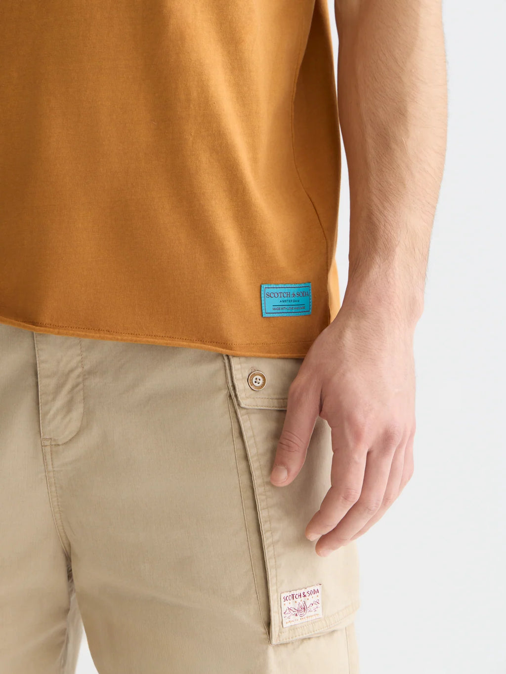 Rawedged Relaxed Fit Tee