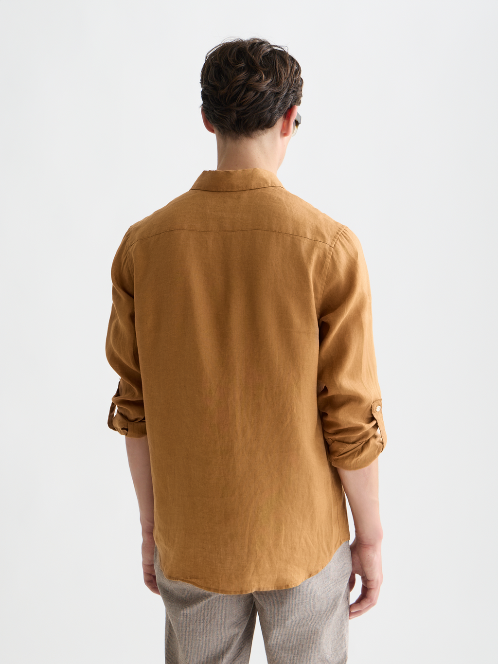 Linen Regular Long Sleeve Shirt
