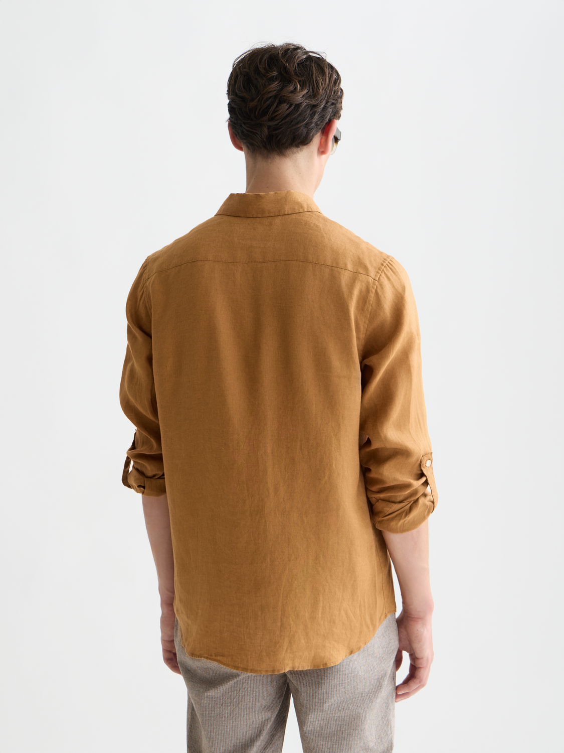 Linen Regular Long Sleeve Shirt