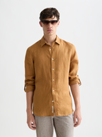 Linen Regular Long Sleeve Shirt