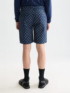 Stuart Printed Stretch Cotton Chino Short