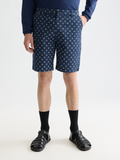 Stuart Printed Stretch Cotton Chino Short