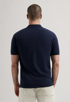 Bowie V-Neck Polo - Navy