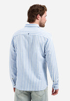 Shirt Linen Vertical Big Stripe