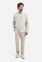Shirt Linen Vertical Big Stripe
