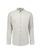 Shirt Linen Vertical Big Stripe