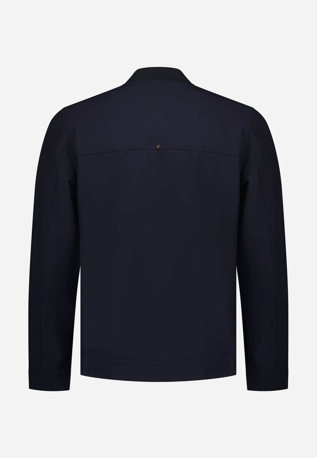Jacket Shirt College Collar Full Zipper