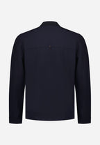 Jacket Shirt College Collar Full Zipper