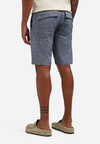 Short Chino Linen Blend