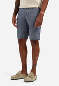 Short Chino Linen Blend