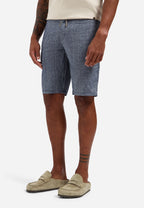 Short Chino Linen Blend