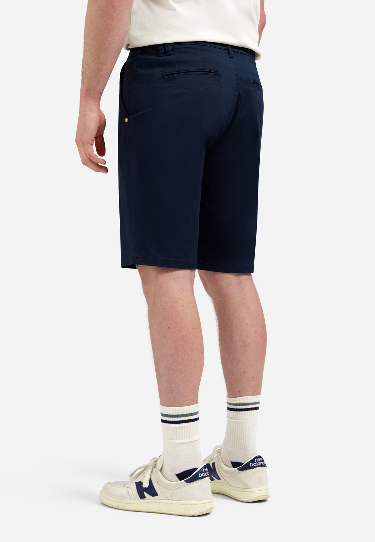 Short Chino Garment Dyed Twill Stretch