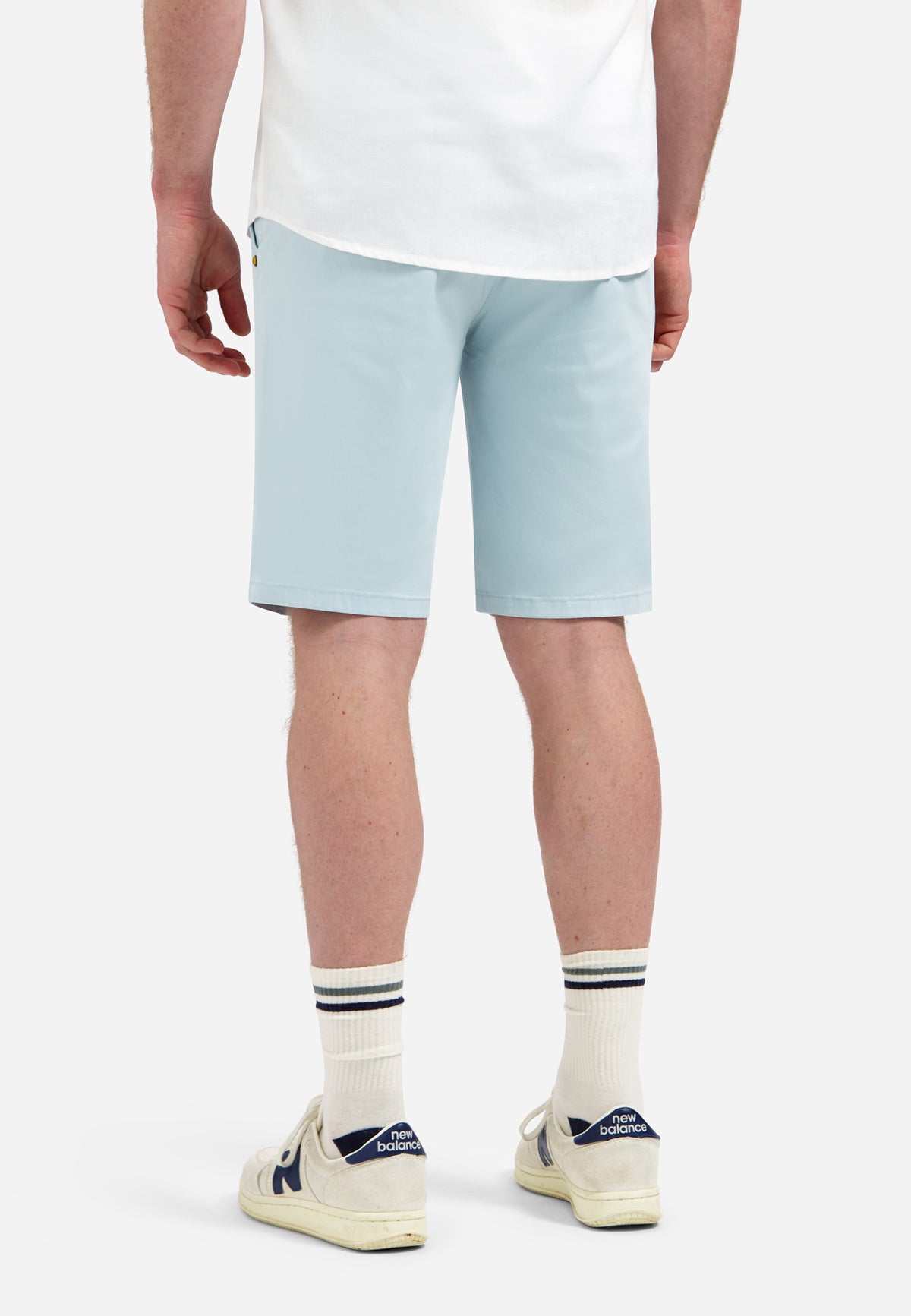 Short Chino Garment Dyed Twill Stretch