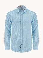 Stripe Linen Long Sleeve Shirt