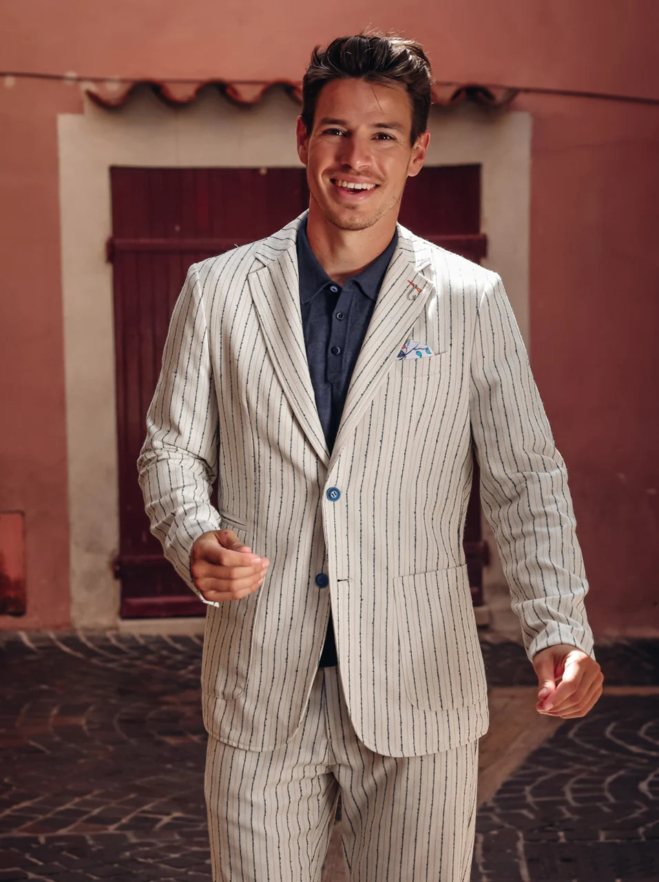 Structure Stripe Blazer
