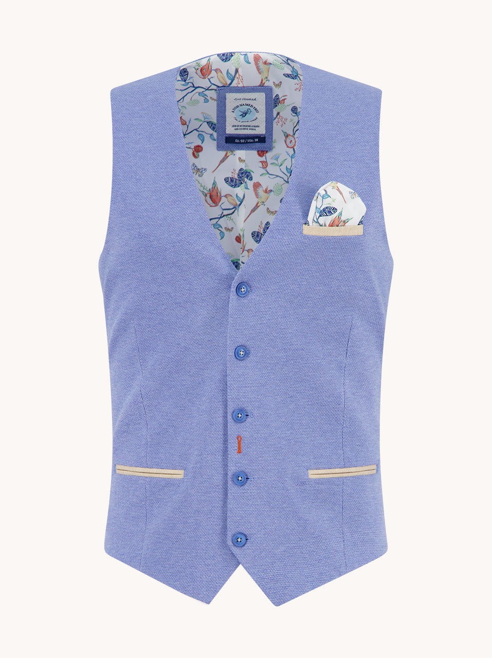 Stretch Pique Waistcoat