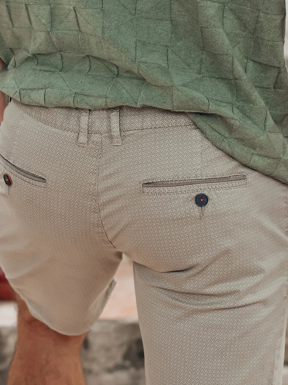 Print Bermuda Short