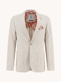 Linen Stripe Blazer