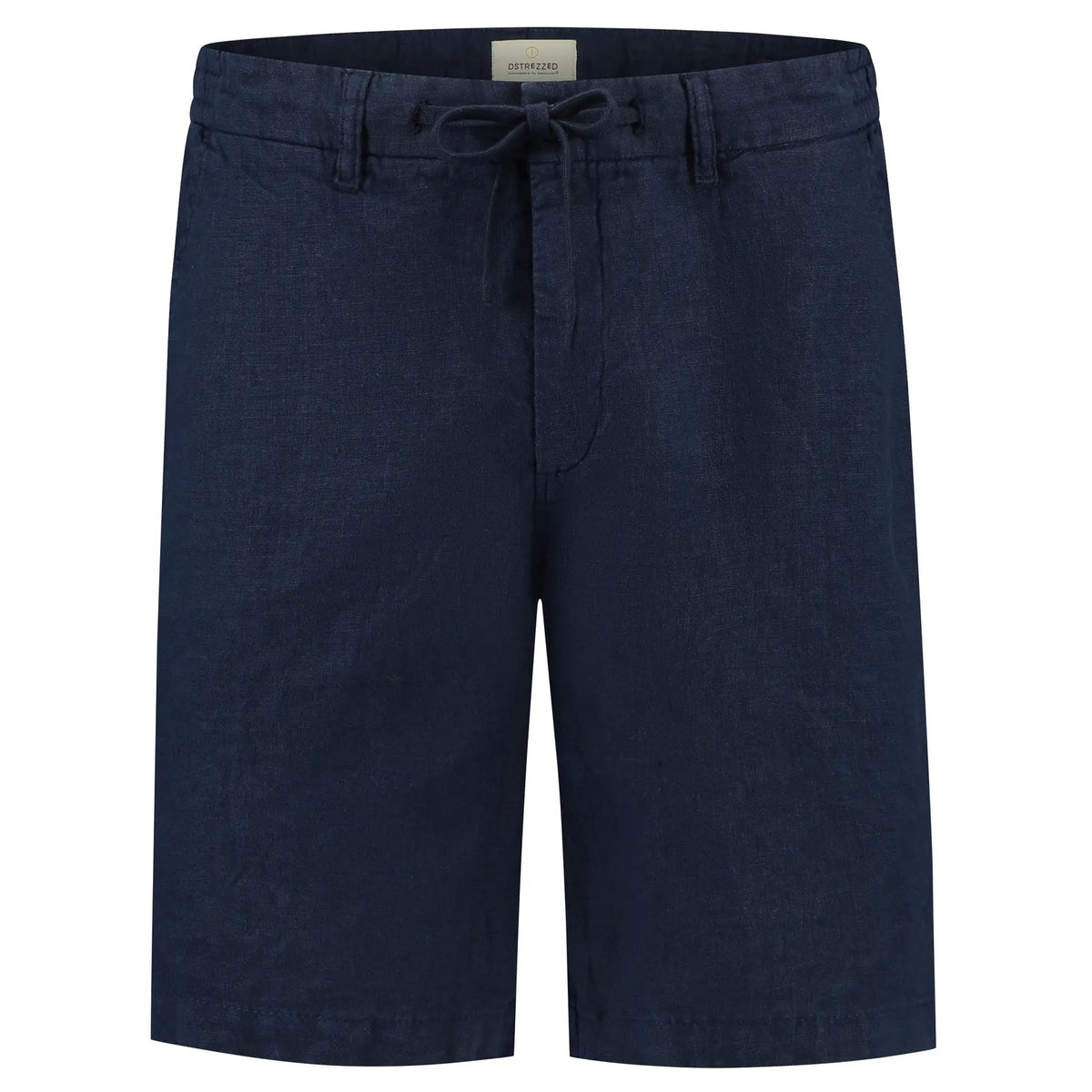 Logan Linen Beach Shorts - Navy