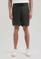 Logan Linen Beach Shorts - Green