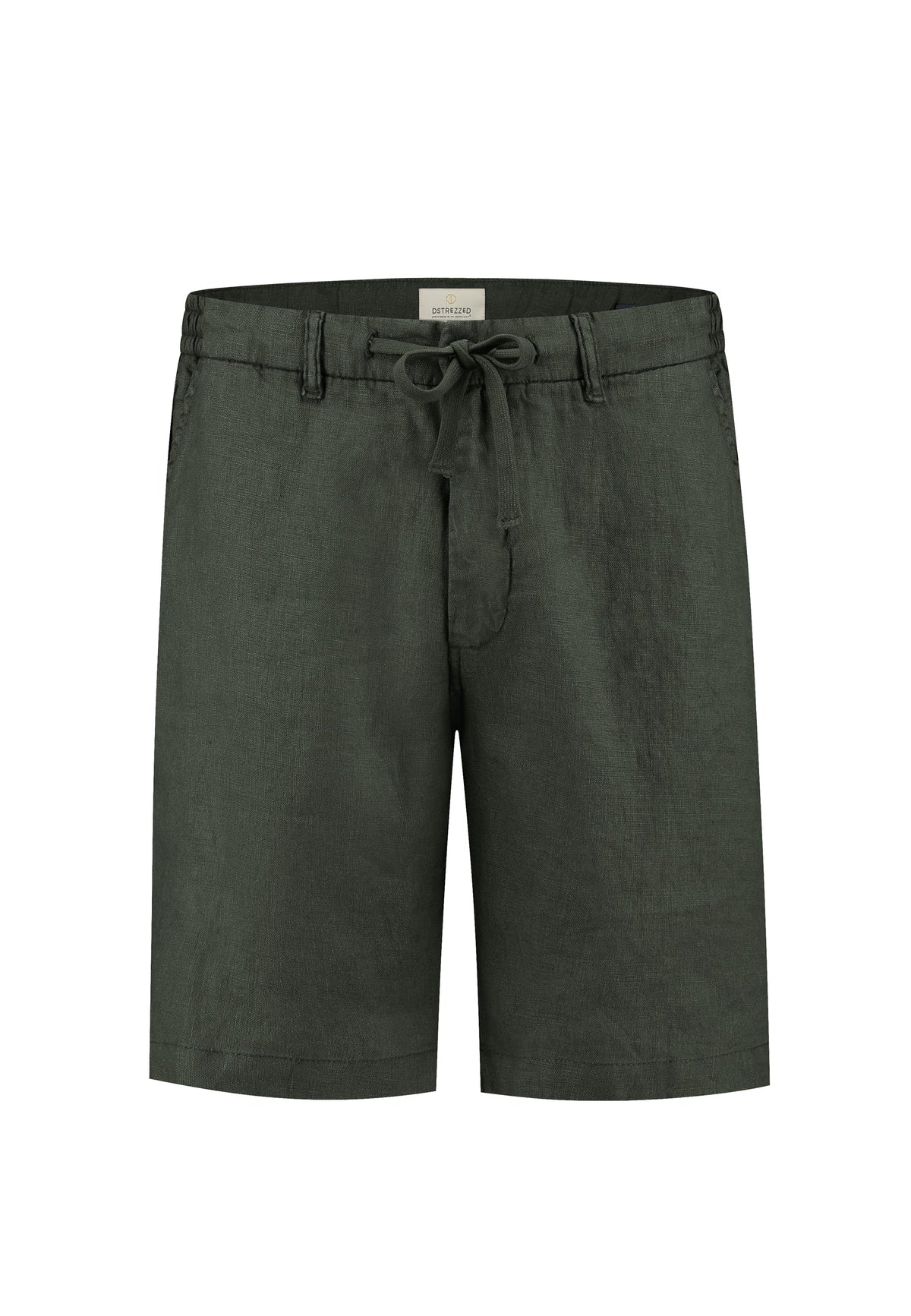 Logan Linen Beach Shorts - Green