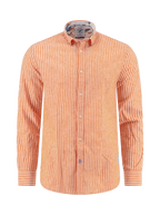 Stripe Linen Long Sleeve Shirt