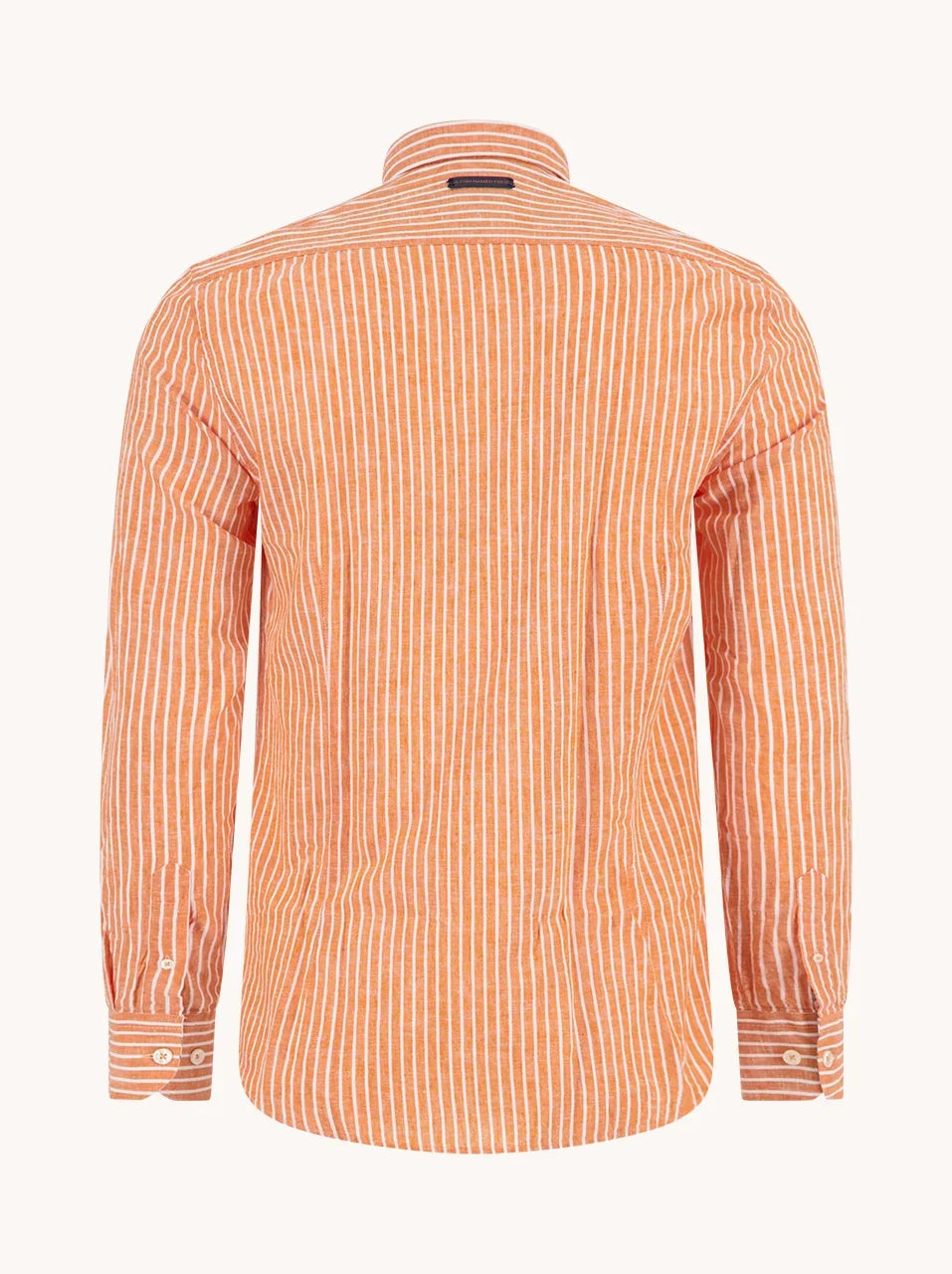 Stripe Linen Long Sleeve Shirt
