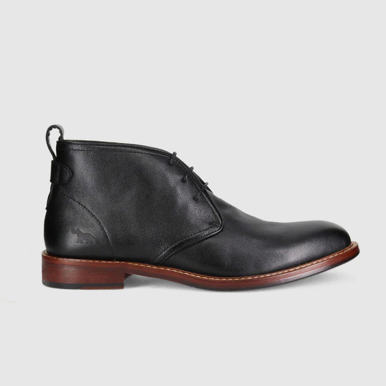 Bail Lace Up Leather Boots