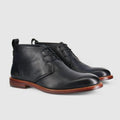 Bail Lace Up Leather Boots