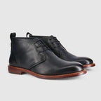 Bail Lace Up Leather Boots