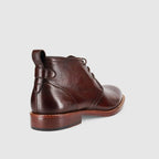 Bail Lace Up Leather Boots