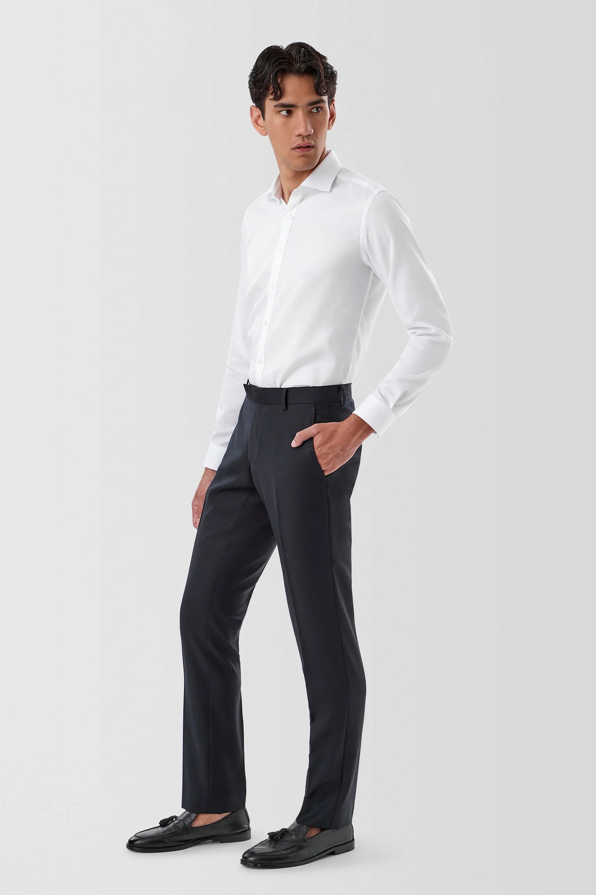 100% Wool Caper Trouser