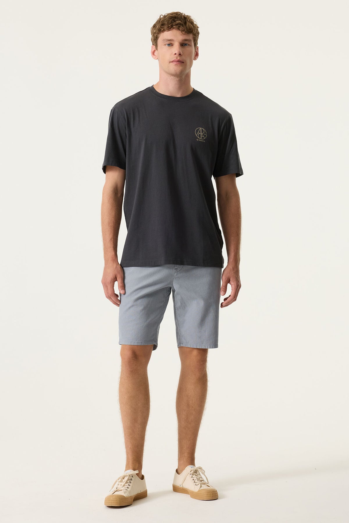 Textured Chino Short