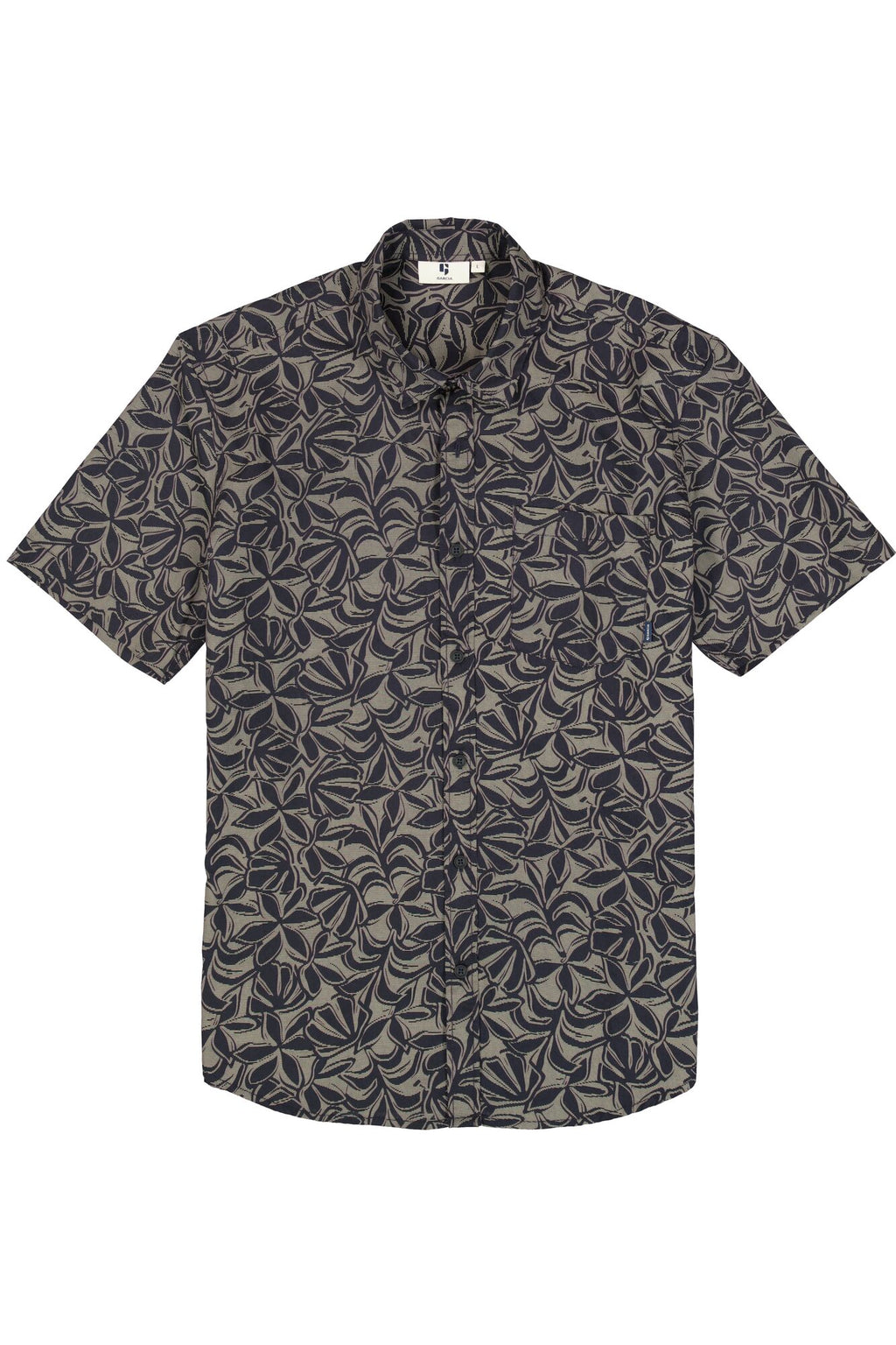 !00% Cotton Print Short Sleeve Shirt