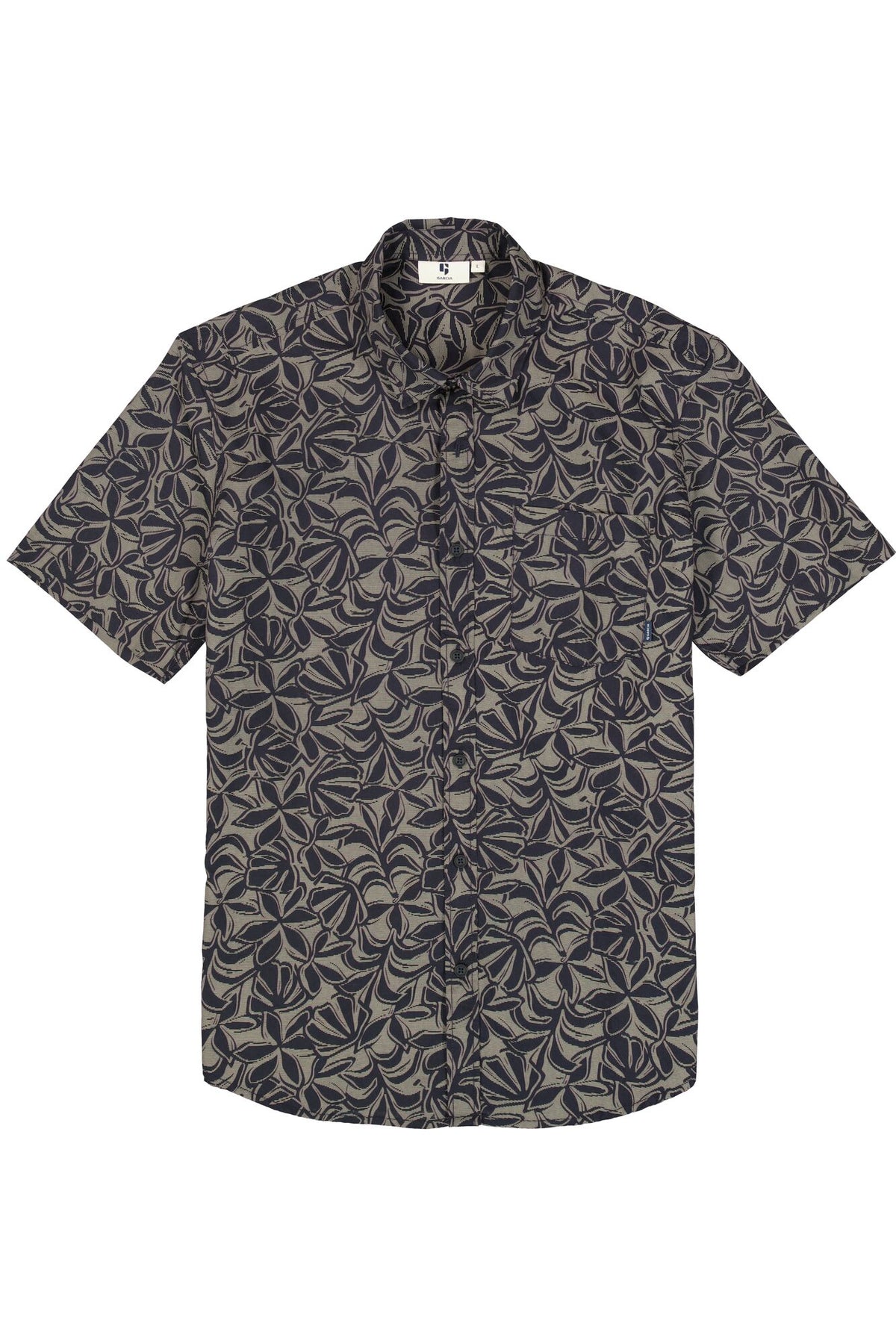 !00% Cotton Print Short Sleeve Shirt