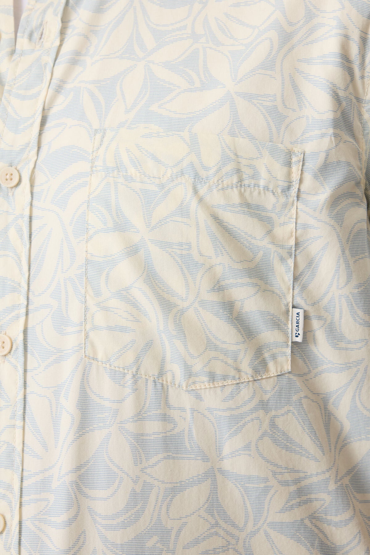 100% Cotton Print Short Sleeve Shirt