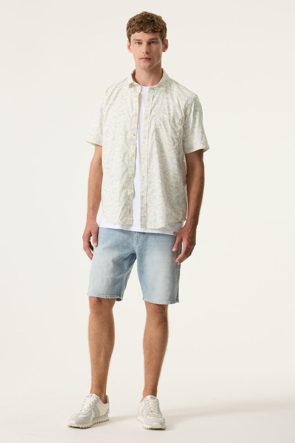 100% Cotton Print Short Sleeve Shirt