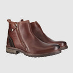 Hunter Leather Zip Up Boots